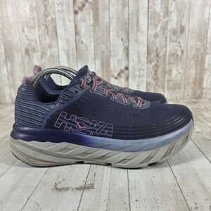 Hoka One One Bondi 6 Marlin Blue Ribbon Running Shoes womens 10